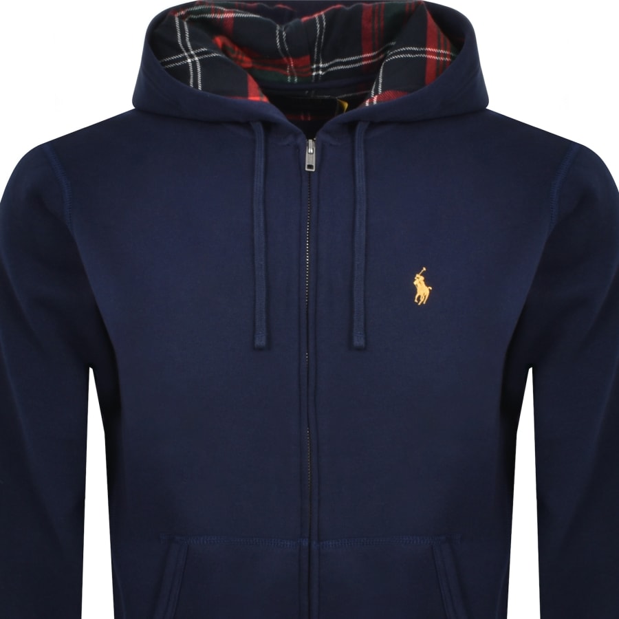 Ralph Lauren Full Zip Hoodie Navy